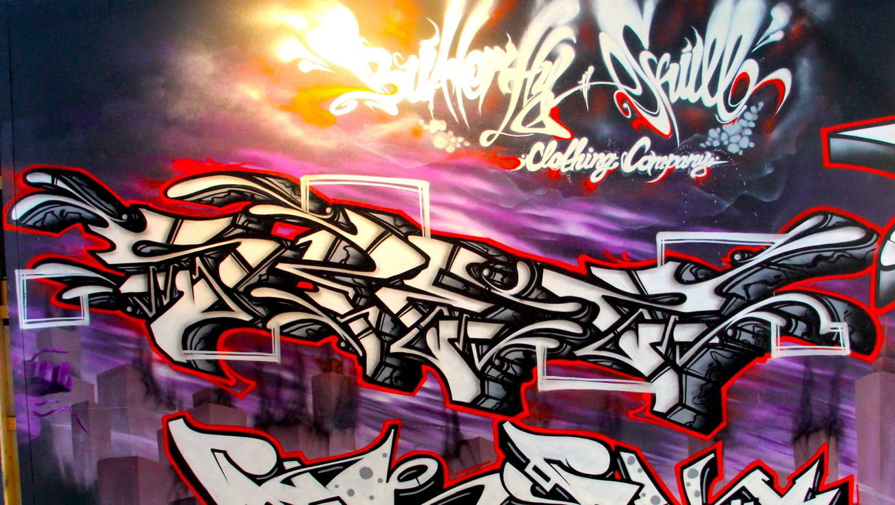 Graffiti Wall - Photo by twak1