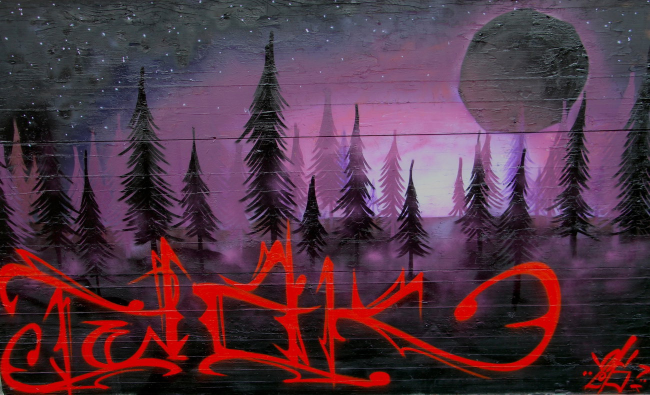 Graffiti Wall - Photo by twak1