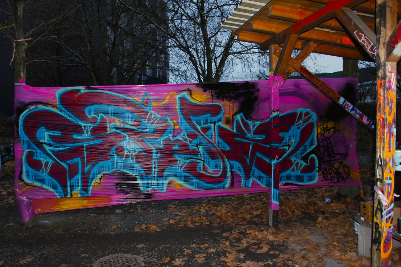 Graffiti Wall - Photo by twak1