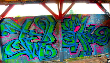 Graffiti Wall - Photo by twak1