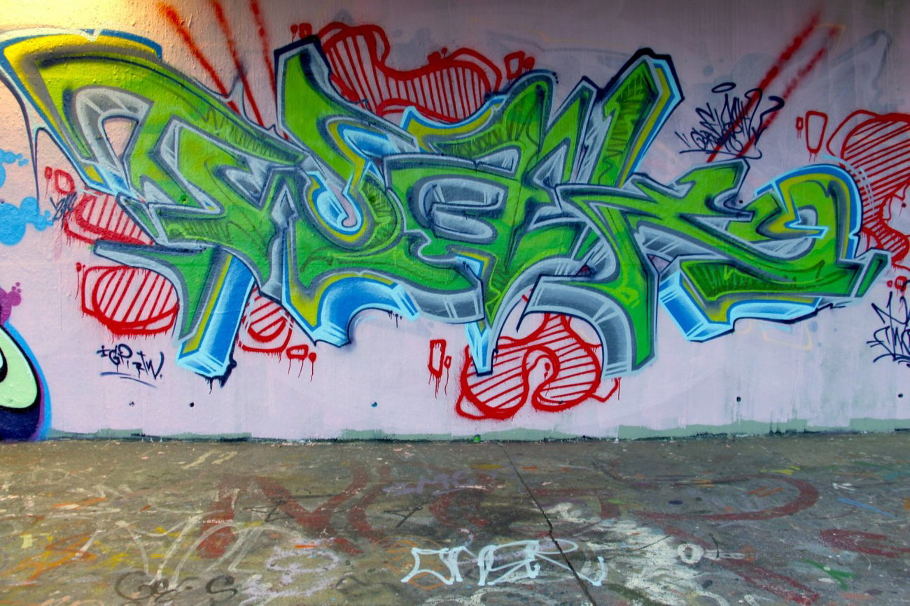 Graffiti Wall - Photo by twak1