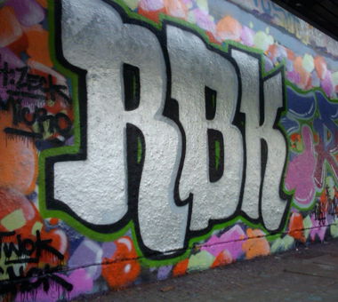 Graffiti Bombing - Photo by twokee - rbk, twokee, shok (2013)