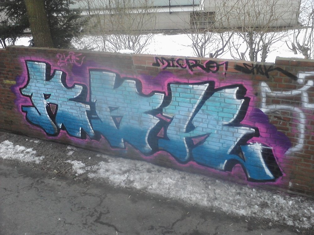 Graffiti Bombing - Photo by twokee - rbk, shok, twokee (2011)