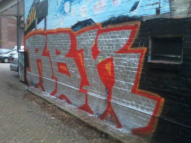 Graffiti Wall - Photo by twokee - rbk, shok, skim (2013)