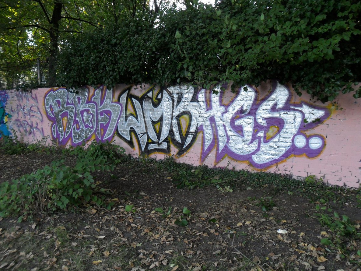 Graffiti Wall - Photo by twokee - rbk, wmr, hgs (2014)