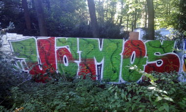 Graffiti Wall - Photo by twokee - rbk, vbs, vamos (2013)