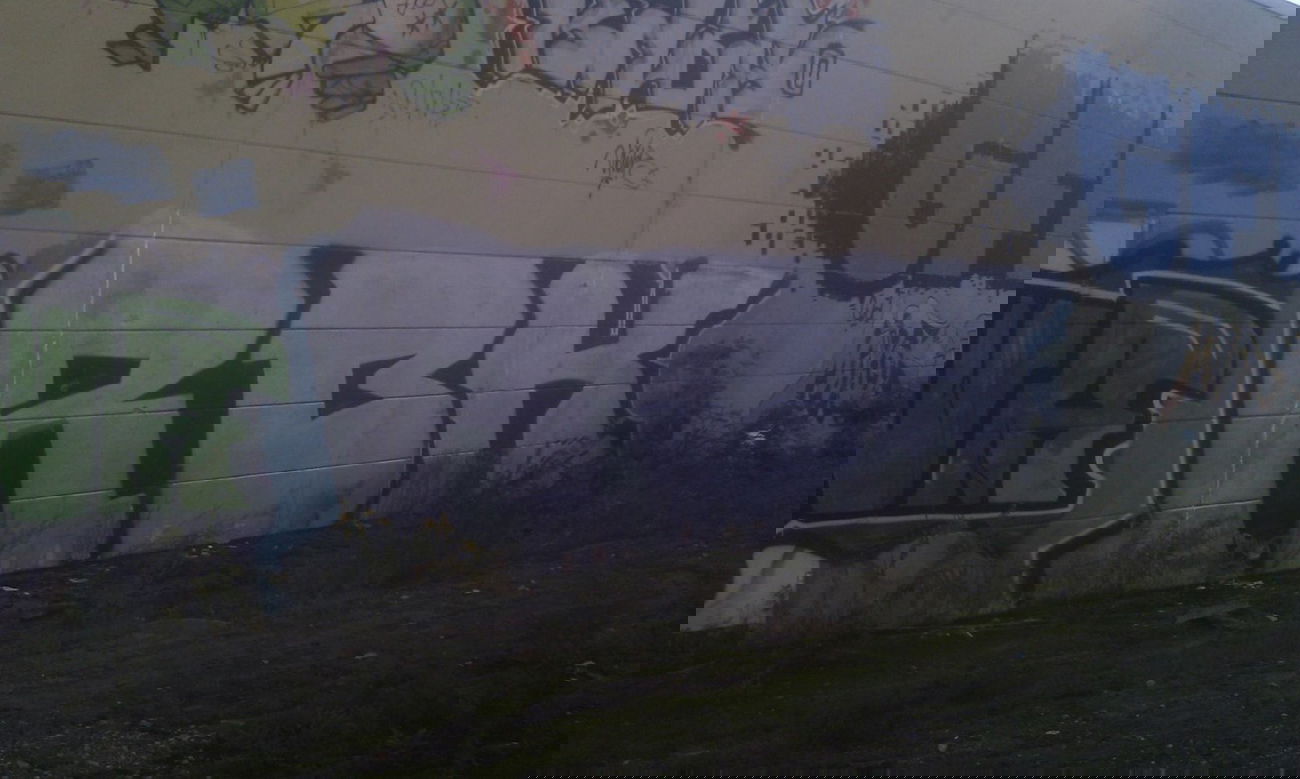 Graffiti Bombing - Photo by twokee - rbk, shok, kg (2013)