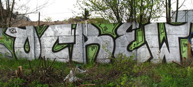 Graffiti Wall - Photo by tymjanek (2014)