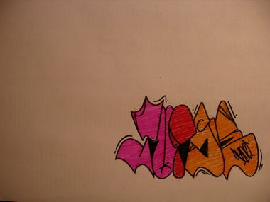 Graffiti Sketch - Photo by tyne