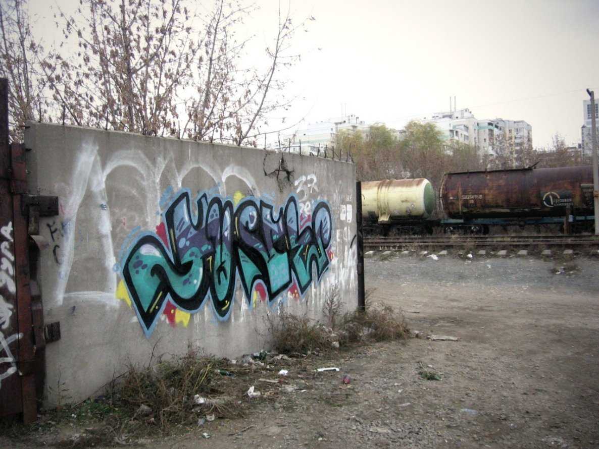 Graffiti Bombing - Photo by tyne