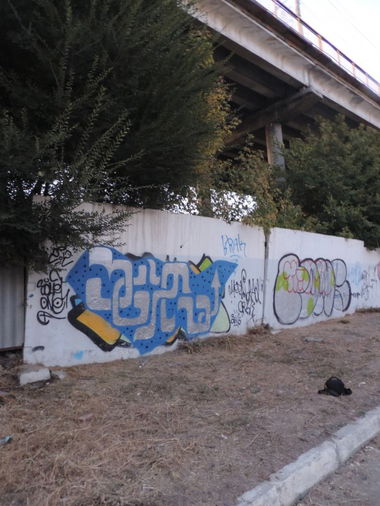 Graffiti Bombing - Photo by tyne