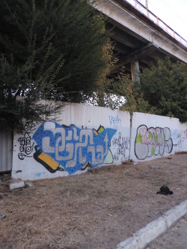 Graffiti Bombing - Photo by tyne