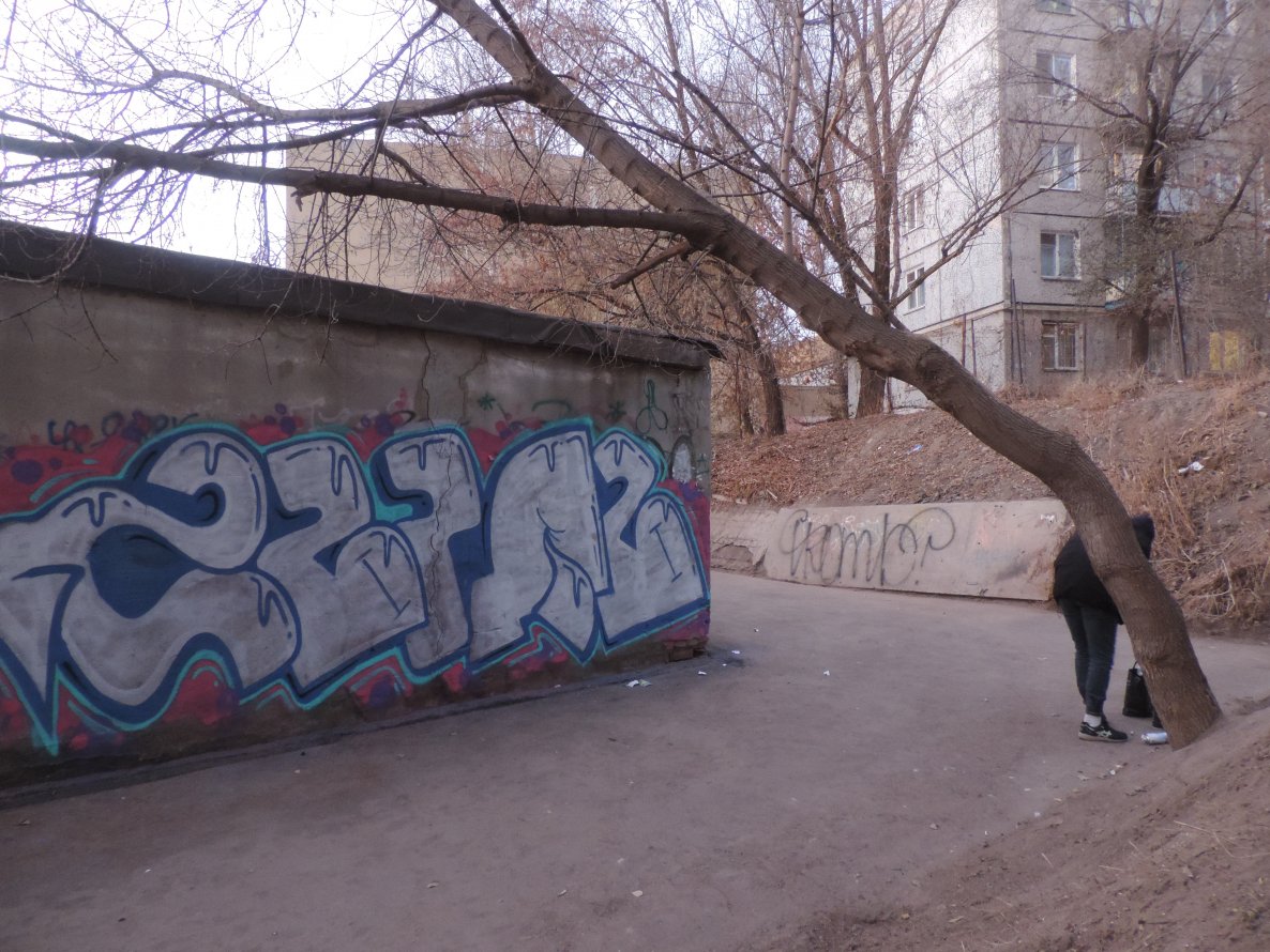 Graffiti Bombing - Photo by tyne - 36\T6