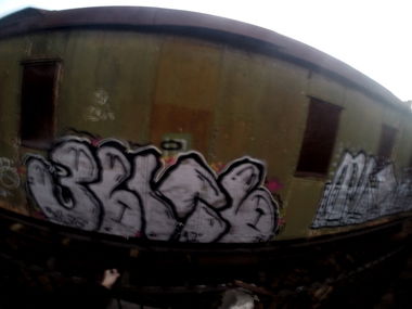 Graffiti Train - Photo by tyne (2015)
