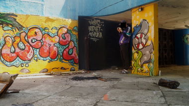 Graffiti Wall - Photo by tyne