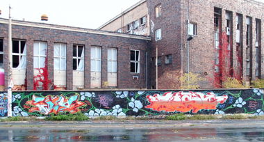 Graffiti Wall in Erfurt - Photo by tzamm