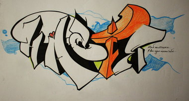 Graffiti Sketch - Photo by uASteyp - 2013, november, sketch