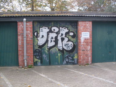 Graffiti Wall - Photo by ulica - kiel, dbr, kfc (2011)