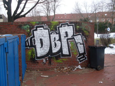 Graffiti Wall - Photo by ulica - kiel, dbr (2010)