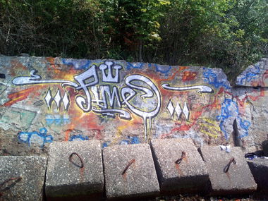 Graffiti Wall - Photo by ulica - pane, d.b.r (2017)