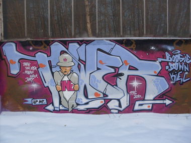 Graffiti Wall - Photo by ulica - tower (2010)