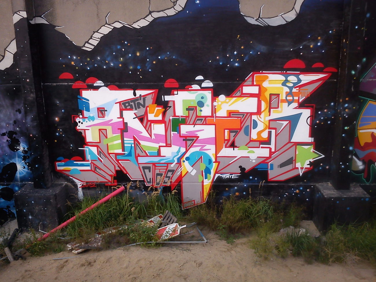 Graffiti Wall - Photo by ultramarinblau - anger