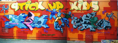 Graffiti Wall - Photo by ultramarinblau - daim, deim, tasek