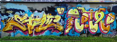 Graffiti Wall - Photo by ultramarinblau - stae