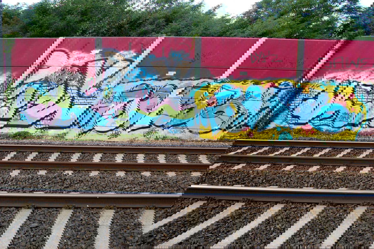 Graffiti Bombing in Prague - Photo by ultrarasa