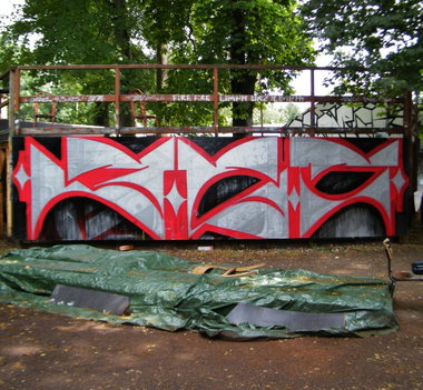 Graffiti Wall in Chemnitz - Photo by undecided (2013)