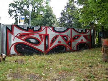 Graffiti Wall in Chemnitz - Photo by undecided (2013)