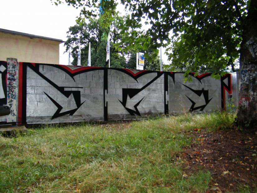Graffiti Wall in Chemnitz - Photo by undecided (2013)