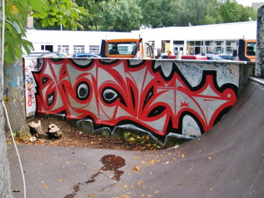 Graffiti Wall in Chemnitz - Photo by undecided (2013)