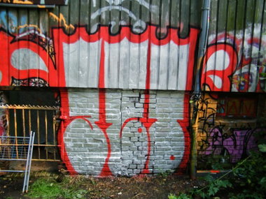 Graffiti Wall in Chemnitz - Photo by undecided (2013)