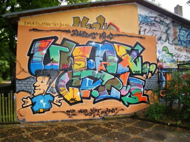 Graffiti Wall in Chemnitz - Photo by undecided (2013)