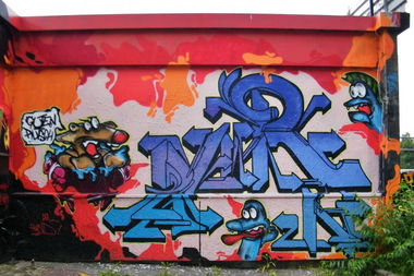 Graffiti Wall in Chemnitz - Photo by undecided (2013)