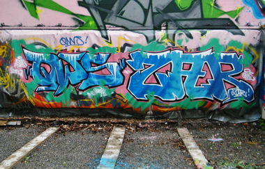 Graffiti Wall in Chemnitz - Photo by undecided (2013)