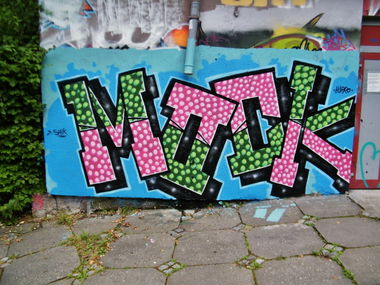 Graffiti Wall in Chemnitz - Photo by undecided (2013)