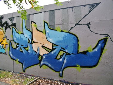 Graffiti Wall in Chemnitz - Photo by undecided - ICFB (2013)