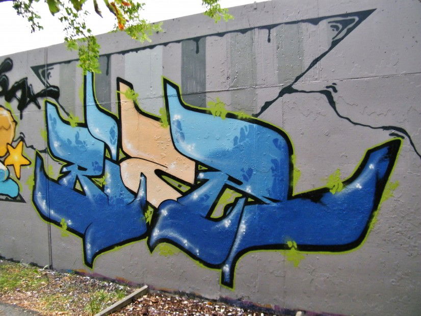 Graffiti Wall in Chemnitz - Photo by undecided - ICFB (2013)