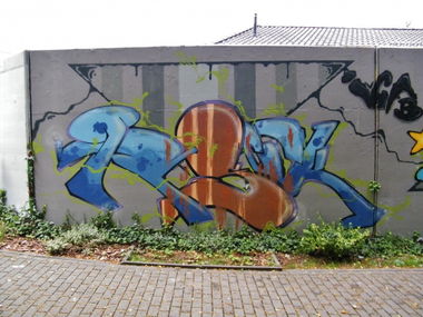 Graffiti Wall in Chemnitz - Photo by undecided - ICFB (2013)