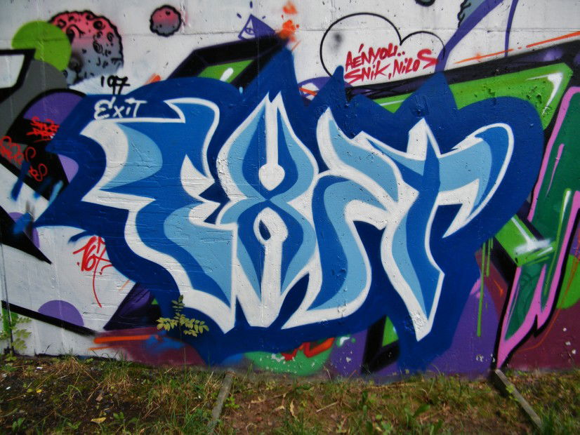 Graffiti Wall in Chemnitz - Photo by undecided (2013)
