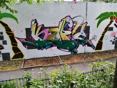 Graffiti Wall in Chemnitz - Photo by undecided - GRS (2013)
