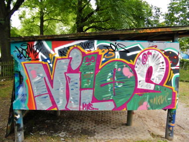 Graffiti Wall in Chemnitz - Photo by undecided - MTA (2013)