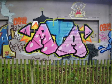 Graffiti Wall in Chemnitz - Photo by undecided (2011)