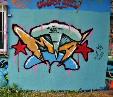 Graffiti Wall in Chemnitz - Photo by undecided (2013)