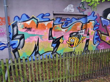 Graffiti Wall in Chemnitz - Photo by undecided (2011)