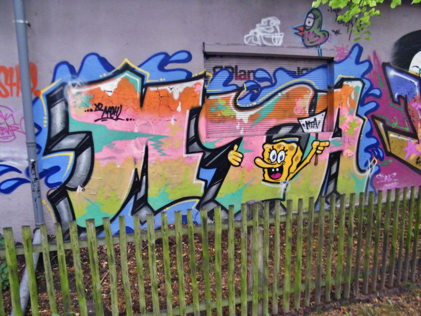 Graffiti Wall in Chemnitz - Photo by undecided (2011)