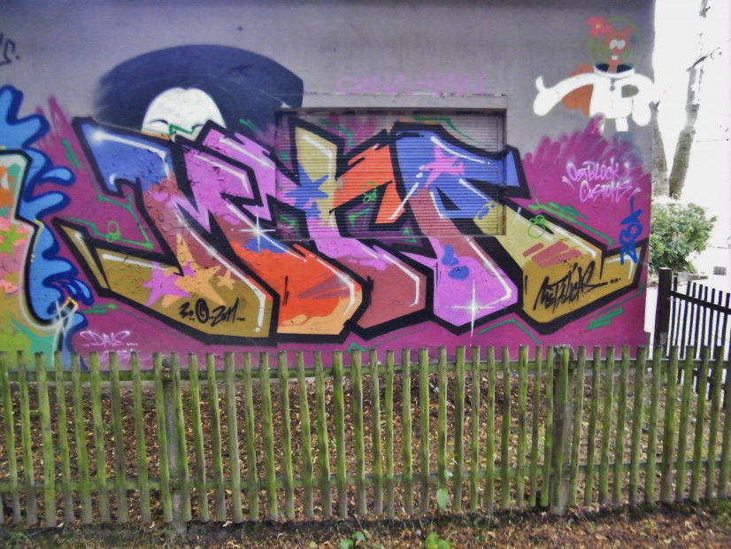 Graffiti Wall in Chemnitz - Photo by undecided (2011)