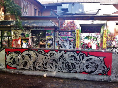 Graffiti Wall in Chemnitz - Photo by undecided - 360° (2013)